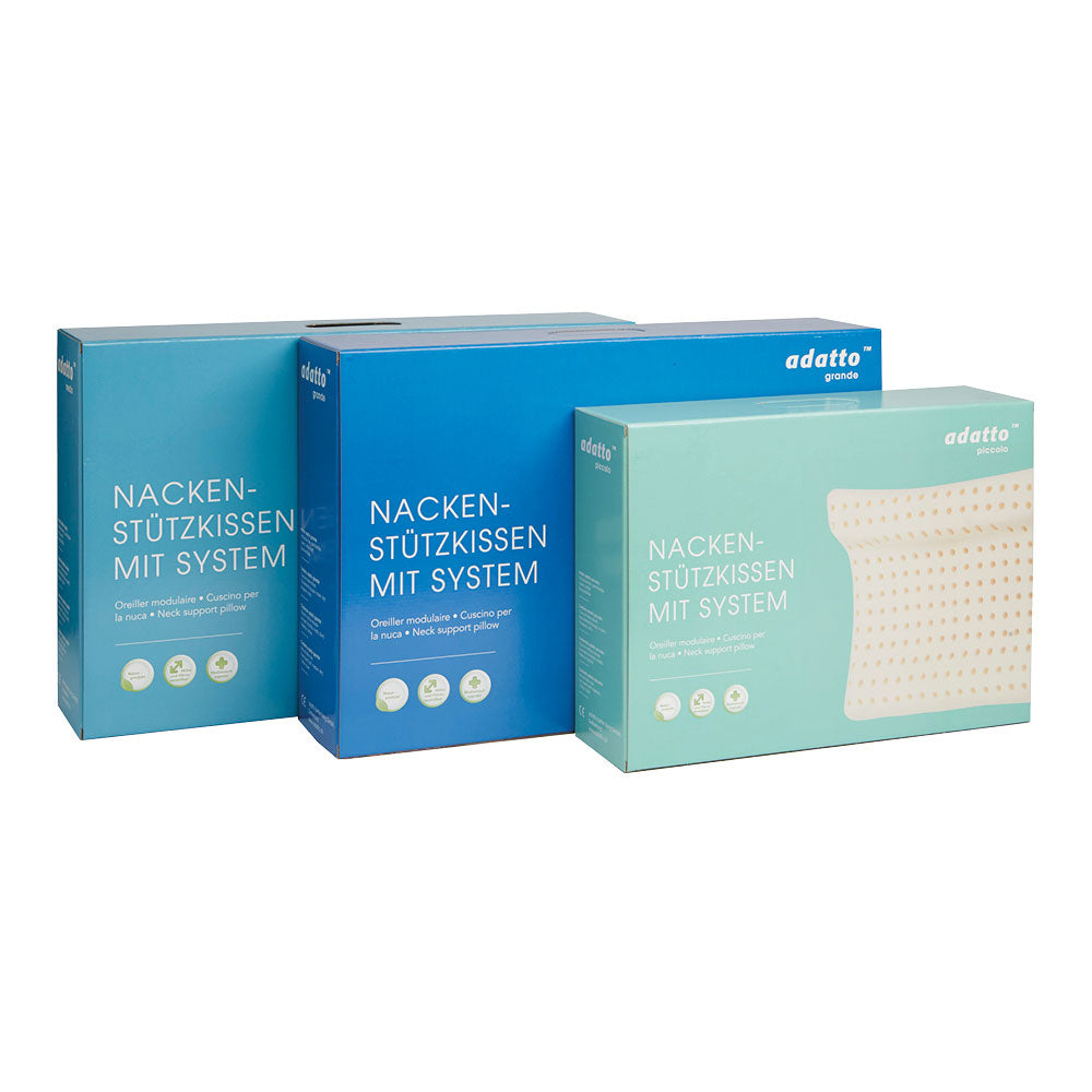 adatto® Neck System Pillow - Beugt Nackenbeschwerden vor und fördert die Entspannung SeronaShop