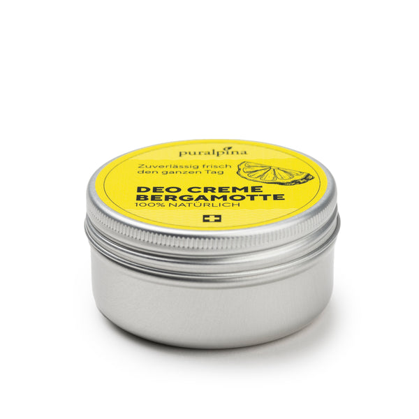 Puralpina Deo Creme Bergamotte 50ml - Bietet zuverlässigen Schutz gegen Schweissgeruch SeronaShop