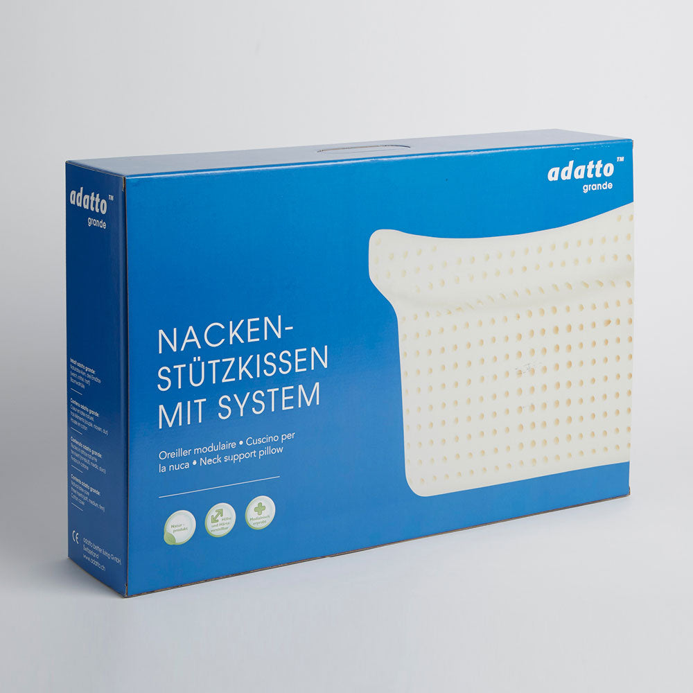 adatto® Neck System Pillow - Beugt Nackenbeschwerden vor und fördert die Entspannung