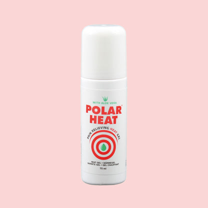 Polar Heat 75ml | Roll On - Ideal zum Aufwärmen der Muskeln, zur Vorbeugung von Muskelverletzungen und Steifheit sowie bei lokalen Durchblutungsstörungen