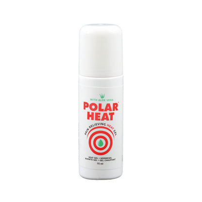 Polar Heat 75ml | Roll On - Ideal zum Aufwärmen der Muskeln, zur Vorbeugung von Muskelverletzungen und Steifheit sowie bei lokalen Durchblutungsstörungen